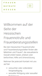 Mobile Screenshot of frauennotrufe-hessen.de